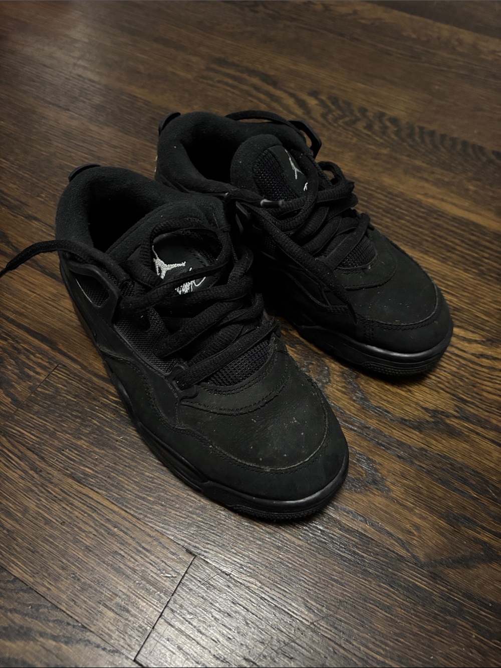 Nike All-Black Low-Top Athletic Sneakers